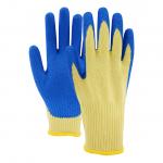 10 Gauge A2 Pure Aramid Fire Resistant Gloves Crinkle Latex Coated Safety Gloves for sale