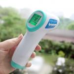 Anti Bacterial ABS Medical Forehead Handheld Infrared Thermometer for sale