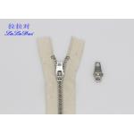 Polyester Coil Separating Zipper , YG Sliders Cotton Tape Extra Long Zippers for sale