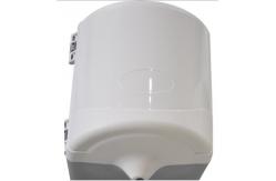 China Centre Pull Jumbo Roll Tissue Dispenser White Lockable For Bathroom Hand Wiping supplier