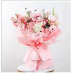 Customized Handmade Floral Wrapping Paper for Thickened Plain Elegant Packaging