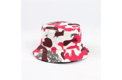 China Retro Camouflage Basin Hat Fisherman Bucket cap Double Sided Wear Foldable supplier