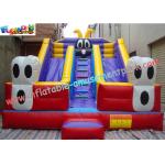 Large Commercial  grade PVC tarpaulin Inflatable Slide Toy by custom design for Kids for sale