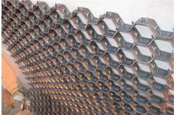 China Customized Size HexMesh Refractory 1m-2m Width Low Carbon Steel supplier