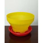 Broilers Breeders 5kg Pp Chicken Bucket Feeder for sale