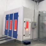 Flawless Finishes Spray Booth Coating 7000 X 5200 X 4000mm Spray Bake Professional Paint Booth for sale