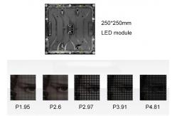 China P3.91 1000*500mm Indoor LED Display Wall Mount/Hanging Front Maintenance supplier