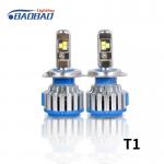 T1 30W 3200Lumen 4pcs CREE CHIPS car led headlight for sale