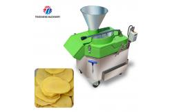 China 800KG/H Commercial Round Carrot Cutting Machine Fruit And Vegetable Slicer supplier