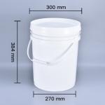 100% Material Used 20 Liter Empty Plastic Pails with Lid and Handle