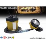 10.4Ah 3.7V Cree Mining Cap Lights , 348lum 25000lux light brightness for sale