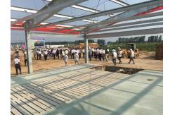 China C Purlin Steel Structure Warehouse Custom Prefabricated Construction supplier