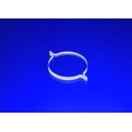 Spherical Shape Fused Silica Glass Sheets Double Convex +/-0.02mm Tolerance Quartz Glass Plate for sale