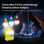 8000mAH 15W 6V Off Grid Solar Light Kits TUV Hiking Fishing Solar Light for sale