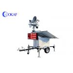 Sentry Solar Mobile CCTV Camera Trailer Telescopic Mast Security Surveillance Trailer for sale