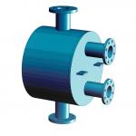 Full-welded Plate and Shell Heat Exchanger for Gas Heaters and Coolers for sale
