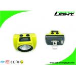 Waterproof Cordless Mining Lamp Panasonic Battery Rechargeable Headlight With Silicone Button for sale