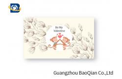 China Plsatic PET / PP 3D Lenticular Card Customized 3D Animal Love Card Printing supplier