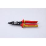 9inch Powerful Insolated Tools Precise Multifunction Cable Stripping Pliers 62 HRC 1000V for sale