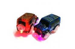 China Custom LED Light Up Cars For Glow Race Track Electronic Car Toy supplier
