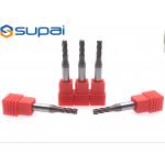 4 6mm Square Corner Radius End Mill Solid Carbide High Performance for sale