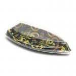 Disposable plastic boat Sashimi dim sum Sushi boat-shaped wooden boat packing box takeout sushi box for sale