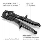 Multipurpose Black Hand Ratchet Cable Cutters For Automotive Work