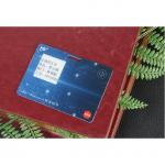 Flexible Ink Screen BLE ID Card Embedded Bluetooth Smart Card Rechargeable Credit Card for sale
