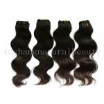 6A+ Remy Virgin Human Hair Extensions Natural Black Body Wave