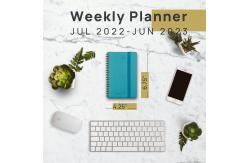 China OEM ODM Soft Cover Academic Planner With Vertical Hourly Schedule supplier