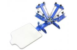 China Manual 4 Color Screen Printing Press supplier