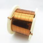 0.6mm Enameled Copper Winding Wire Super Thin High Temperature Rectangular for sale