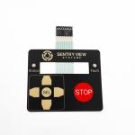 Polyester Keypad Switch PET Membrane Switch with Glossy/Matte/Frosted Surface for Electronic Devices for sale