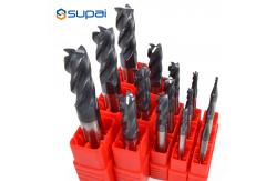 China Solid Carbide Tapered End Mills Long Working Lifespan Eco - Friendly supplier
