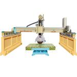 Stone Fabrication Accurate Marble Cutting Machine 45CM Blade 5900KG 15kw for sale