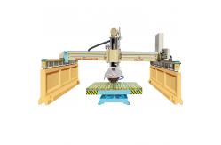 China Cnc Stone Cutting  Marble Block 360 Deg 60cm Blade Cutting Machine 5200kg supplier