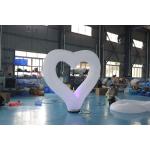 2.5M Diameter Inflatable Lighting Decoration Heart Belt LED Light