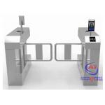 Anti Crush Optical Facial Recognition Turnstile Swing Barrier Gate For Toilet for sale