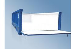 China Open Top High Cube Shipping Container , 20 Feet Container Easy Loading Lifting supplier