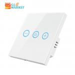Glomarket Glass Touch Panel Tuya Wifi Bulb Wireless Remote Adjustable Light Dimmer Touch Switch Smart For Light Bulbs for sale