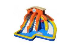 China giant outdoor kids inflatable summer pool water slide supplier