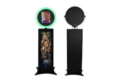 China Remote Control Ipad Photo Booth Selfie Photo Booth Machine Rgb Ring Light supplier