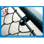 DIY Chain Link Diamond Wire Mesh Fence / PVC Coated Welded Wire Fencing for sale