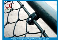 China DIY Chain Link Diamond Wire Mesh Fence / PVC Coated Welded Wire Fencing supplier