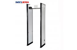 China Visual Audible Alarm Pass Through Metal Detector 255 Level Sensitivity supplier