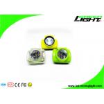 IP68 Waterproof Cordless Led Miners Cap Lamp OLED Screen Portable 18000 Lux Miners Headlight for Tracking System Install for sale