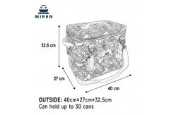 China Multipurpose Square Soft Cooler Bag 20L For Food Storage Dispensing supplier
