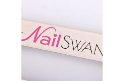 China Custom Logo Luxury Cosmetics Press On Nails Packaging Boxes With PVC Window supplier