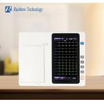 12 Leads Ecg Machine Touch Screen 3 Channel Professional EKG Device For Hospital for sale
