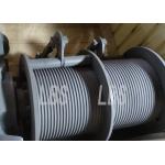 35m / Min Electric Wire Rope Winch Machine With Two Grooved Drums for sale
